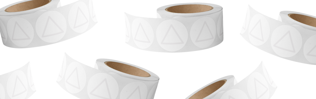 Etiquettes adhésives pour cosmetiques et parfums