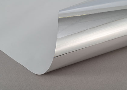 polypropylène argent métallisé