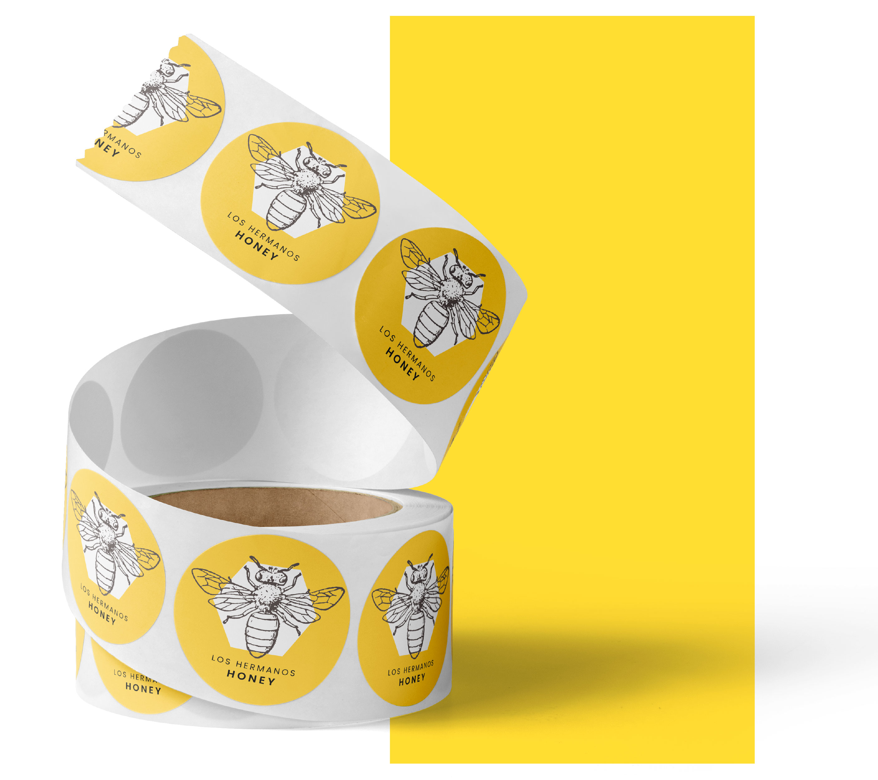 design etiquetas miel