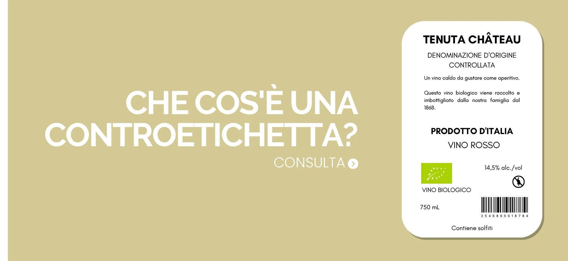 che cos'è une controetichetta